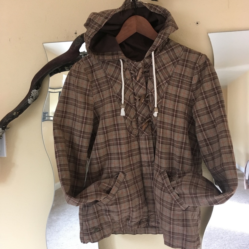 Roxy plaid jacket